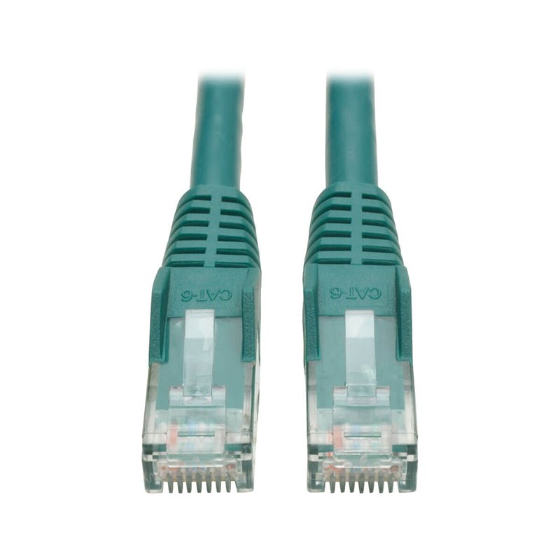CETLN201002GN_1762529189 Tripp Lite series Cable Ethernet (UTP) Cat6 Gigabit (RJ45 M/M), PoE, Verde, 61 cm - Imagen 1