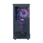 Case sin fuente gamer TEROS TE-1323G, ITX, M-ATX, ATX, 3.5” y 2.5”, negro - Imagen 3