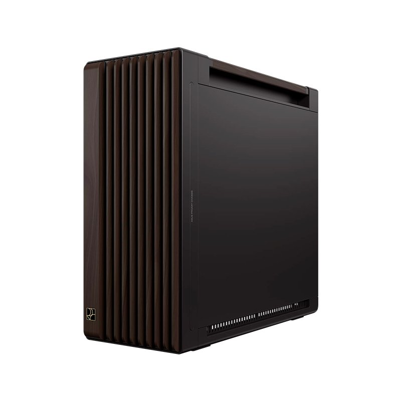 Case ASUS ProArt PA602 Wood Edition Modern Black - Tempered Glass Panel