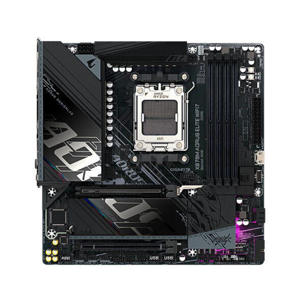 Motherboard GIGABYTE X870M AORUS ELITE WIFI7, Chipset AMD X870, Socket AMD AM5, mATX