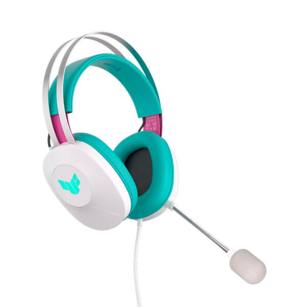 Auriculares Asus Tuf Gaming H1 Gen II Edición Hatsune Miku, USB-A, Micrófono