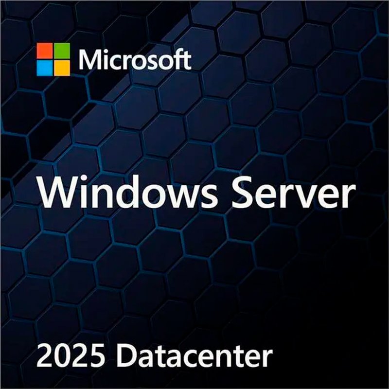 MSEP225159_1770052251 Windows Server Datacenter 2025 64Bit Spanish 1pk DSP OEI DVD 16 Core OEM - Imagen 1