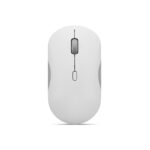 Mouse Lenovo 350 silencioso inalambrico (Dual Bluetooth 5.3) Color gris nube, sin batería