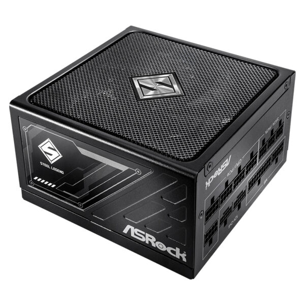 Fuente de alimentación Asrock, SL-1200G, 1200W, ATX, 80 Plus Gold.