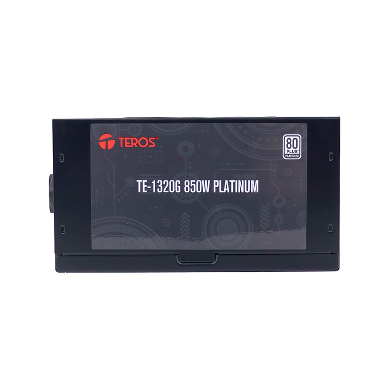 Fuente de alimentación Teros TE-1320S, Formato ATX, 850W 80 Plus Platinum, 110-240V