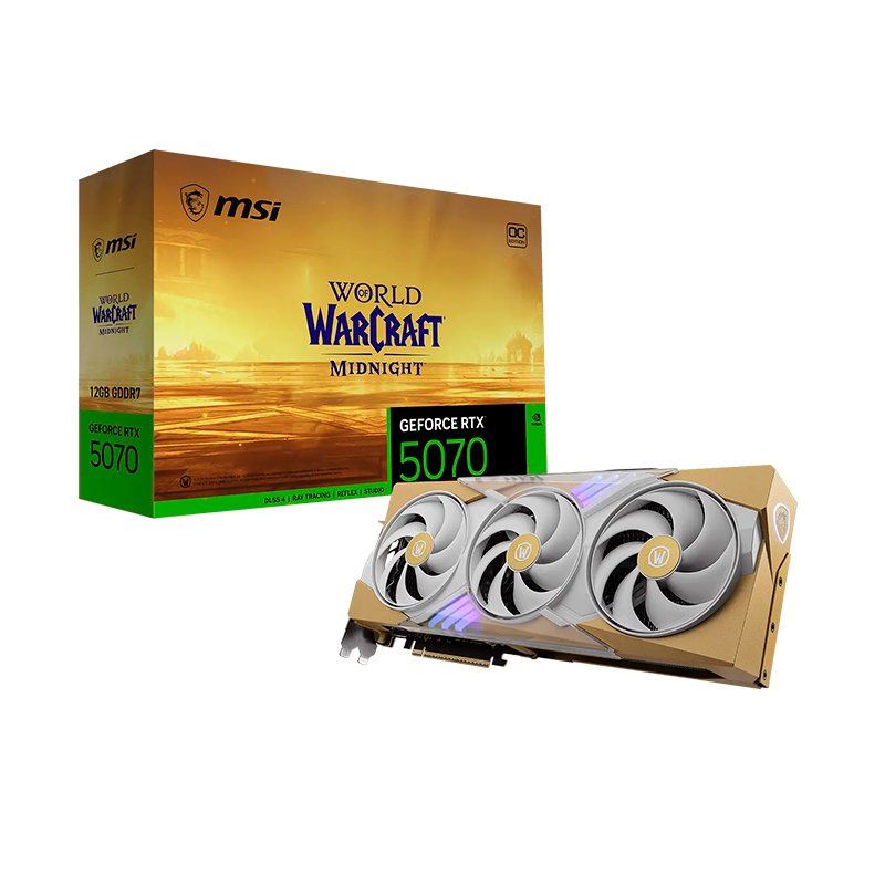 Tarjeta de video MSI GeForce RTX5070 12G WOW MIDNIGHT LIGTH EDITION OC, 12GB GDDR7, PCIe5 Tarjeta de video MSI GeForce RTX5070 12G WOW MIDNIGHT LIGTH EDITION OC, 12GB GDDR7, PCIe5