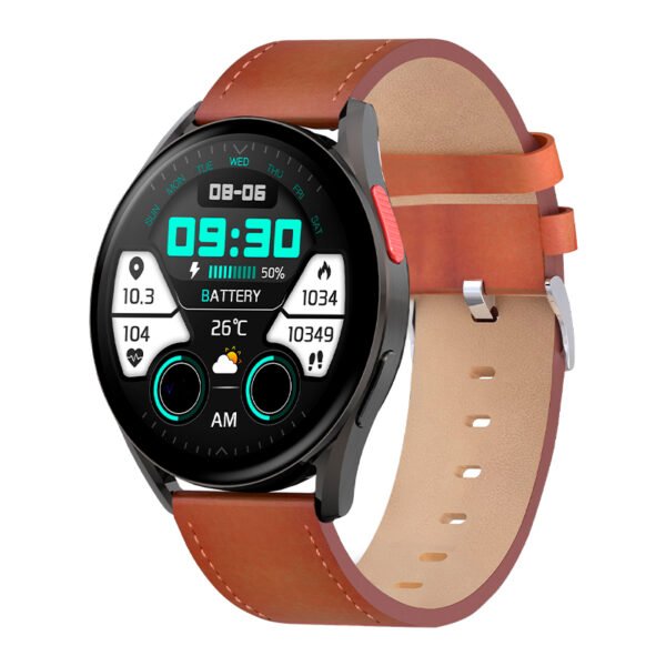 Reloj inteligente TEROS TE-8081B, 1.43” AMOLED, IP68, bluetooth 5.3, negro