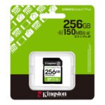Memoria Card SD Kingston SD Canvas Select Plus 256GB, categoría de velocidad: UHS-I/U1/V10 - Imagen 3