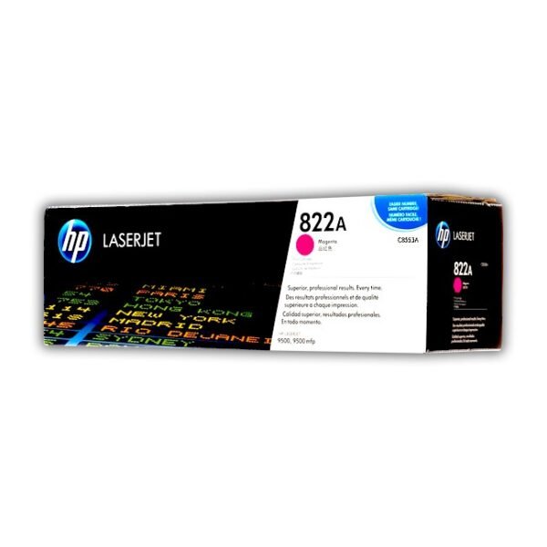 Cartucho de Toner HP C8553A Magenta 822A Original