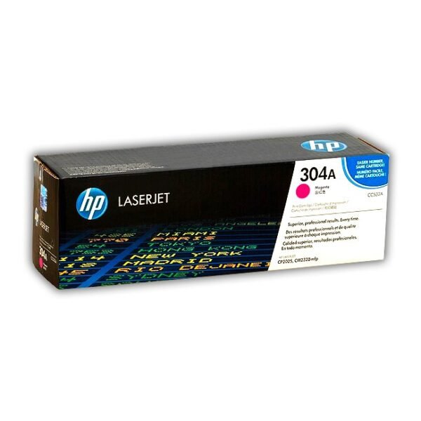 Cartucho de Toner HP CC533A Magenta 304A Original