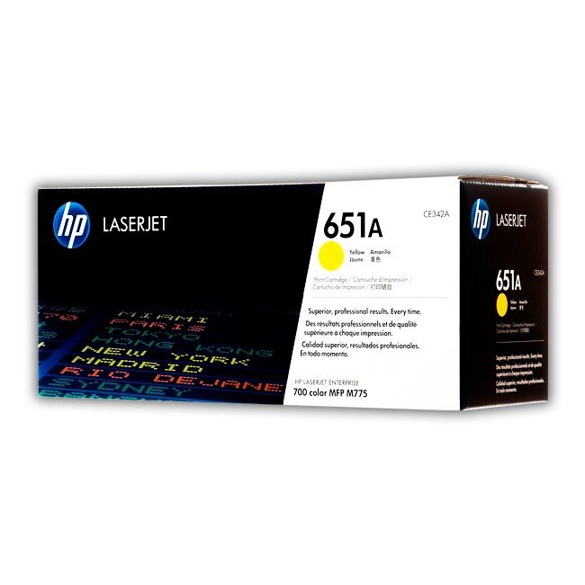 Cartucho de Toner HP CE342A Yellow 651A