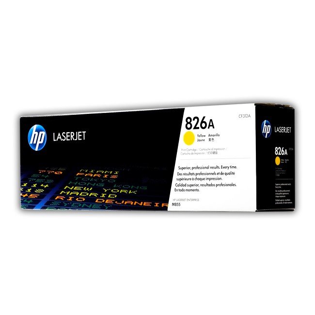 Cartucho de Toner HP CF312A Yellow 826A