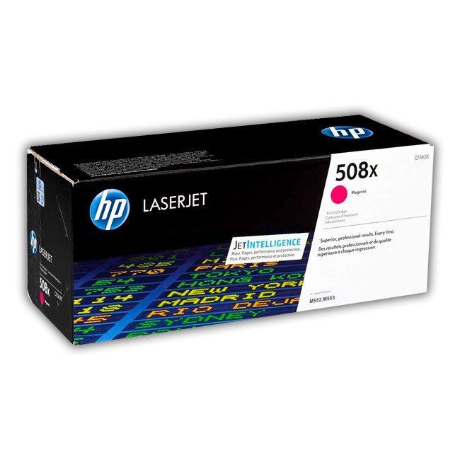Cartucho de Toner HP CF363X Magenta 508X