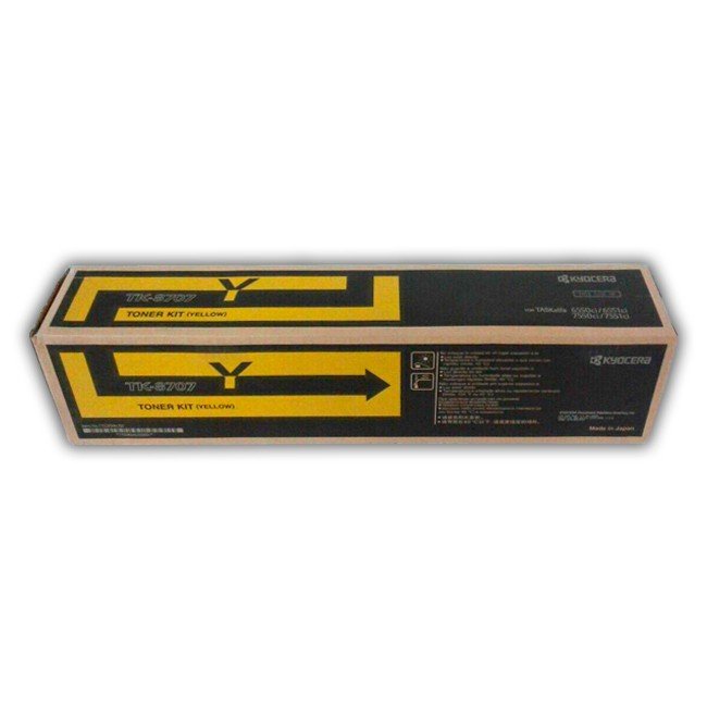 Cartucho de Toner Kyocera TK-8707Y Original Yellow