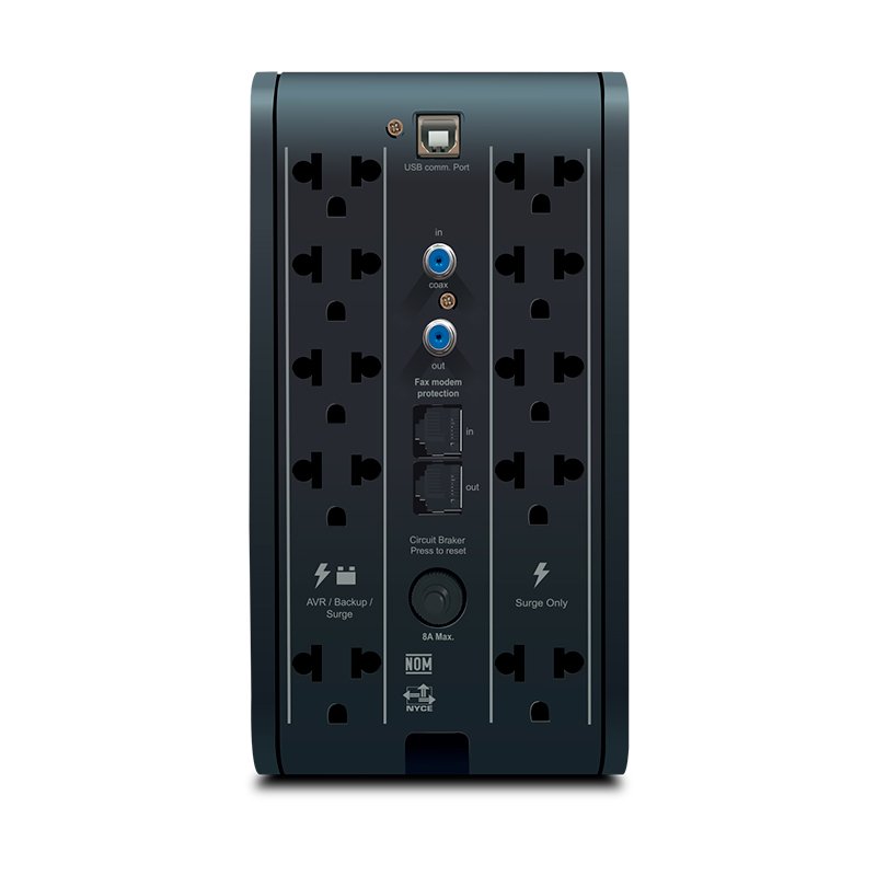 UPS Interactivo CDP (Chicago Digital Power) R-Smart 1010i, 1000VA / 500W