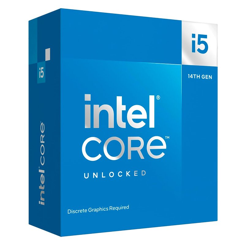 Procesador Intel Core i5-14600KF 3.50/5.30GHz, 24 MB Intel Smart Caché, LGA1700, 125W/181W Procesador Intel Core i5-14600KF 3.50/5.30GHz, 24 MB Intel Smart Caché, LGA1700, 125W/181W