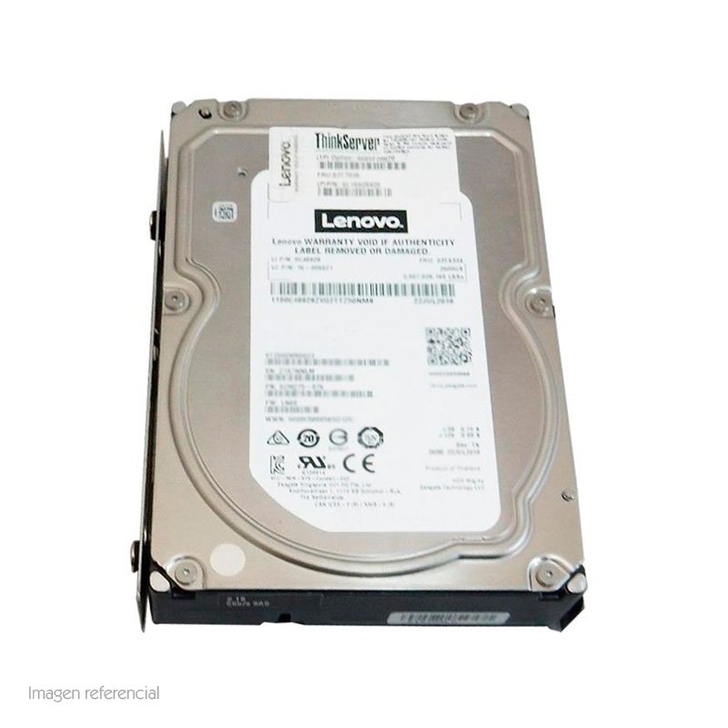 Disco duro Lenovo, 8TB, SAS 12.0 Gb/s, 7200 RPM, 3.5”. Disco duro Lenovo, 8TB, SAS 12.0 Gb/s, 7200 RPM, 3.5”.