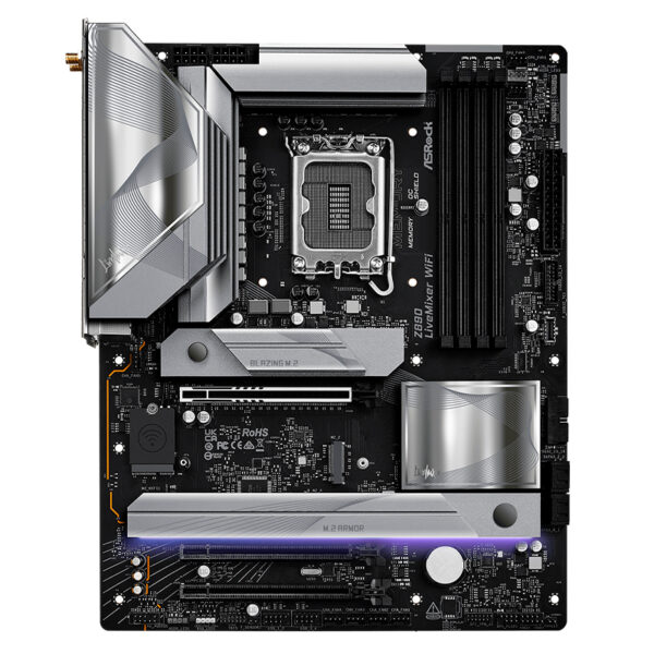 Motherboard ASROCK Z890 LiveMixer WiFi, Chipset Intel Z890, LGA 1851, HDMI, ATX