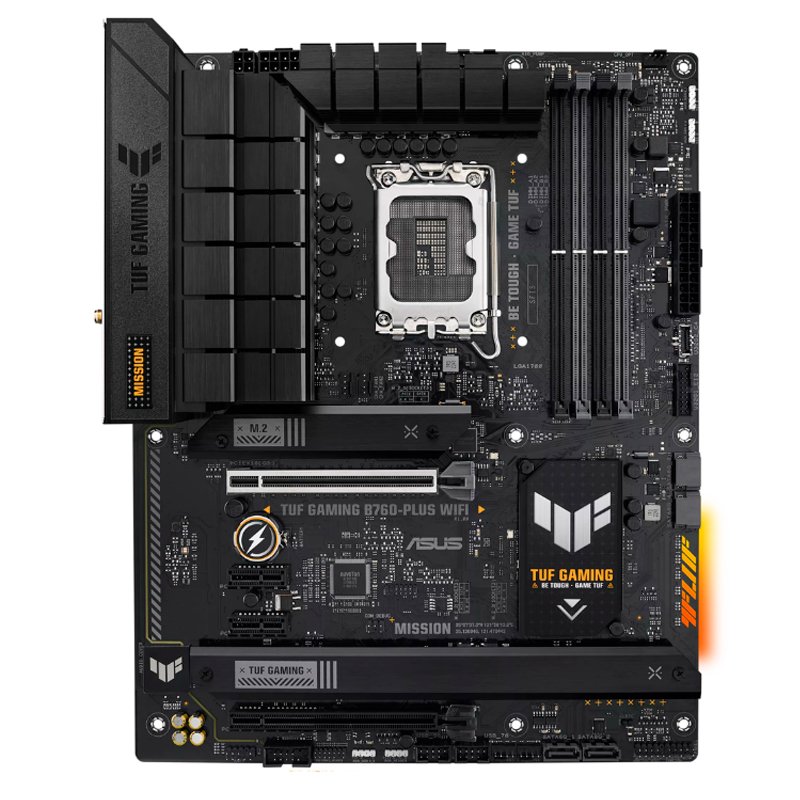 Motherboard ASUS TUF GAMING B760-PLUS WIFI, Chipset Intel B760, LGA1700, ATX Motherboard ASUS TUF GAMING B760-PLUS WIFI, Chipset Intel B760, LGA1700, ATX