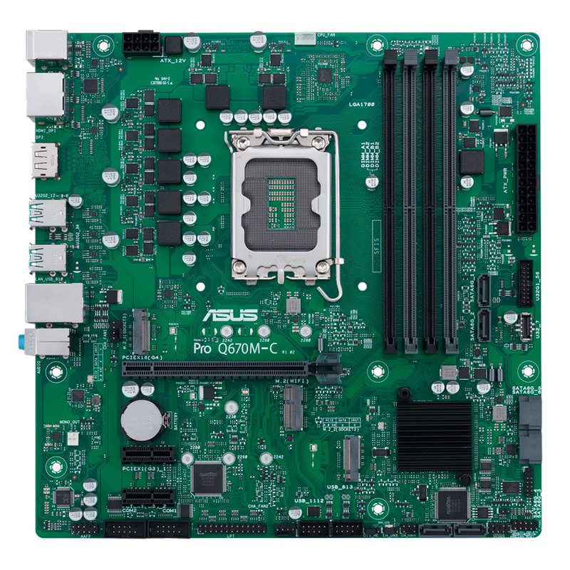 Motherboard Asus Pro Q670M-C-CSM, Chipset Intel Q670, LGA1700, mATX