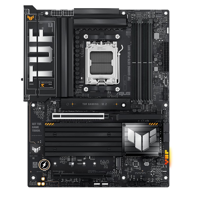 Motherboard ASUS TUF GAMING X870-PLUS WIFI, Chipset AMD X870, Socket AMD AM5, ATX Motherboard ASUS TUF GAMING X870-PLUS WIFI, Chipset AMD X870, Socket AMD AM5, ATX