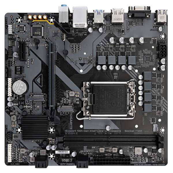 Motherboard Gigabyte B760M E (rev. 1.0) Chipset Intel B760, LGA1700, Micro ATX