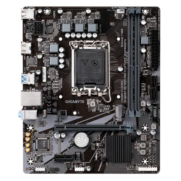 Motherboard Gigabyte H610M K DDR4 (rev. 1.0) Chipset Intel H610, LGA1700, Micro ATX