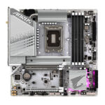 Motherboard Gigabyte Z790M AORUS ELITE AX ICE, Chipset Intel Z790, LGA1700, mATX