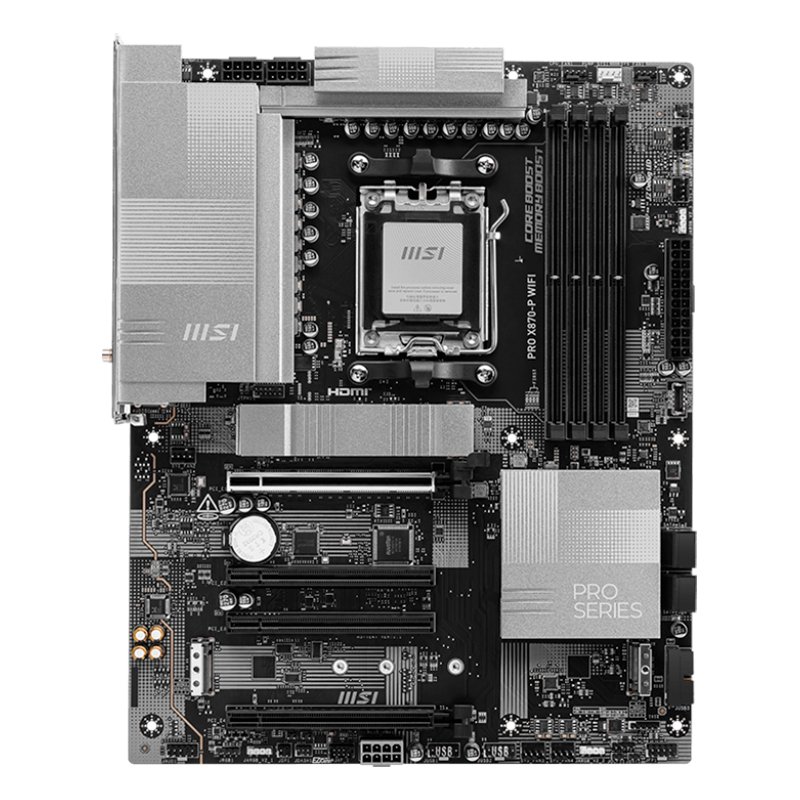 Motherboard MSI PRO X870-P WIFI, Chipset AMD X870, Socket AMD AM5, ATX Motherboard MSI PRO X870-P WIFI, Chipset AMD X870, Socket AMD AM5, ATX