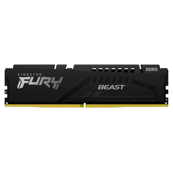 Memoria Kingston Fury Beast 16GB, DDR5-5200MT/s, PC5-41600, CL40, 1.25V, 288-Pines,XMP 3.0