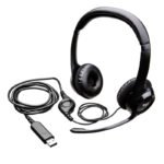 Auriculares Estereo (On-Ear) con microfono Logitech H390, Interfaz USB-A, Color negro - Imagen 2