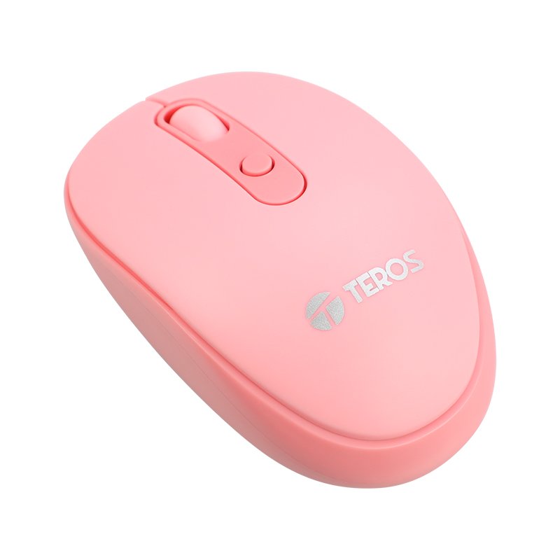Mouse óptico inalámbrico TEROS TE-5075R, 1600 DPI, receptor USB, 4 botones Mouse óptico inalámbrico TEROS TE-5075R, 1600 DPI, receptor USB, 4 botones