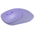 Mouse óptico inalámbrico TEROS TE-1219S, 1000 DPI, receptor USB, 3 botones, color morado - Imagen 2