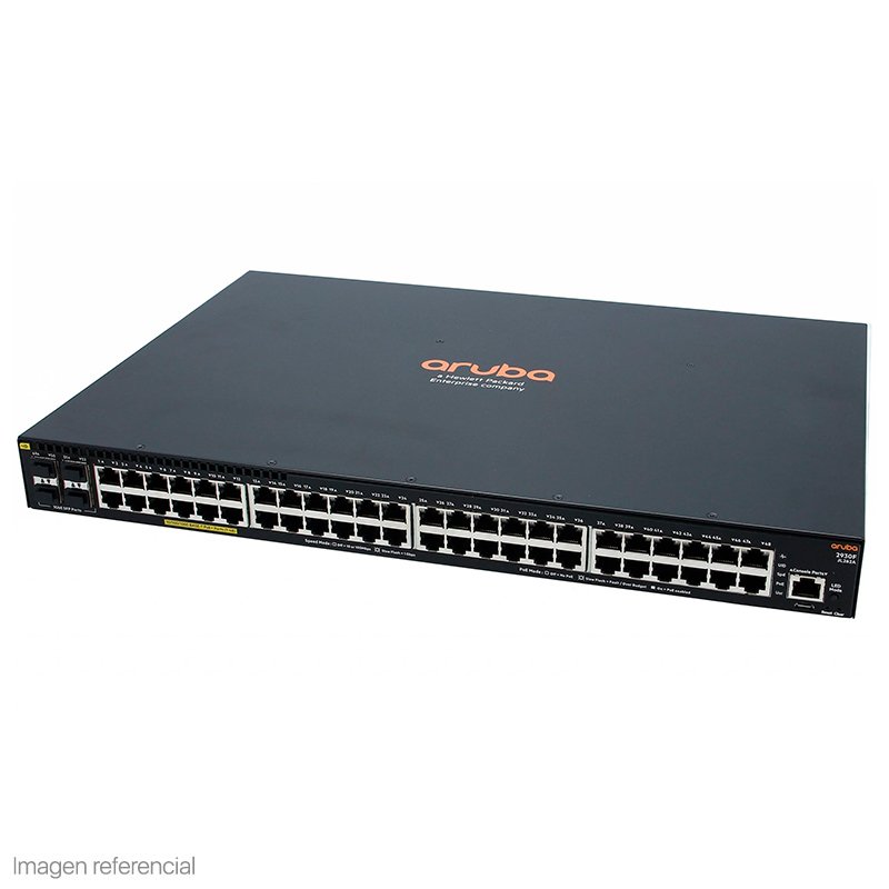 nwhpejl260a Switch HPE Aruba 2930F, 48 RJ-45 GbE, 4 SFP. - Imagen 1
