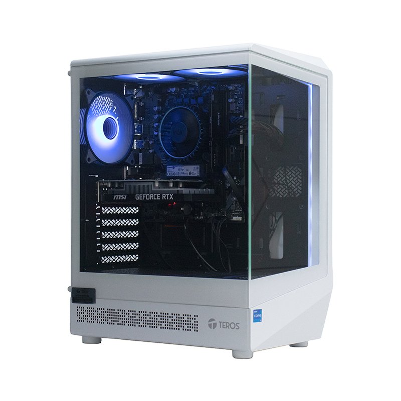 PC TEROS TE-8002G Core i5 14400F 2.5/4.7GHz 16GB DDR5-5600 RTX3050 6GB Ubuntu, blanco PC TEROS TE-8002G Core i5 14400F 2.5/4.7GHz 16GB DDR5-5600 RTX3050 6GB Ubuntu, blanco