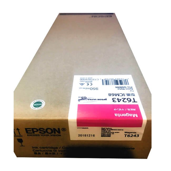 Tinta Epson T624300 original T6243 Magenta Ultrachrome