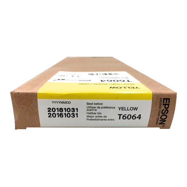 Tinta Epson T606400 original T6064 Yellow