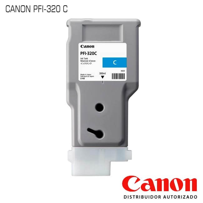 Tanque de Tinta Canon PFI-320C Cyan