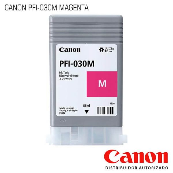 Cartucho de Tinta Canon PFI-030M Magenta