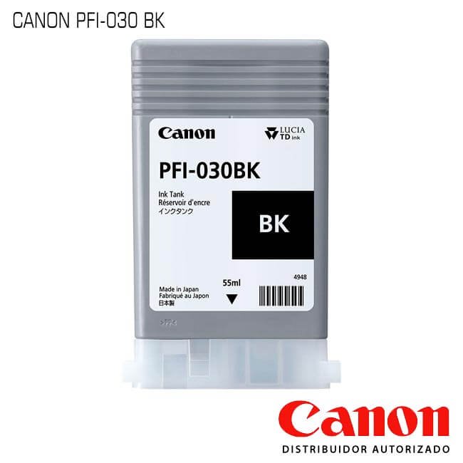 Cartucho de Tinta Canon PFI-030 BK Black