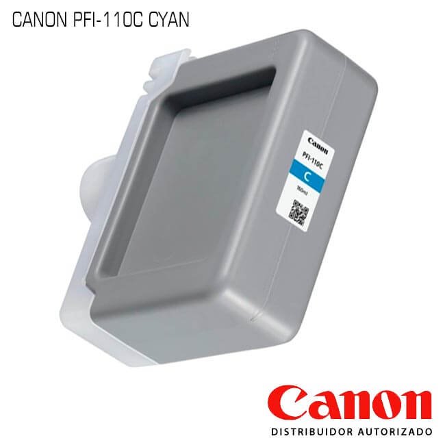 Tinta Canon PFI-110C Cyan 【 original 】