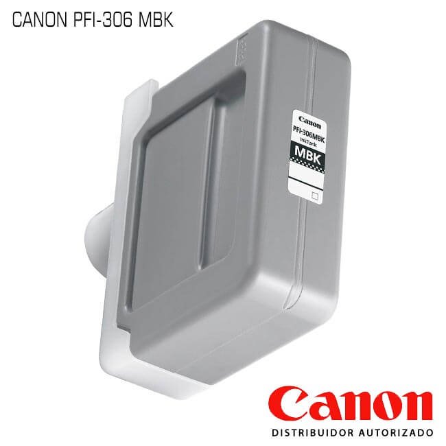 Cartucho de Tinta Canon PFI-306MBK Matte Black