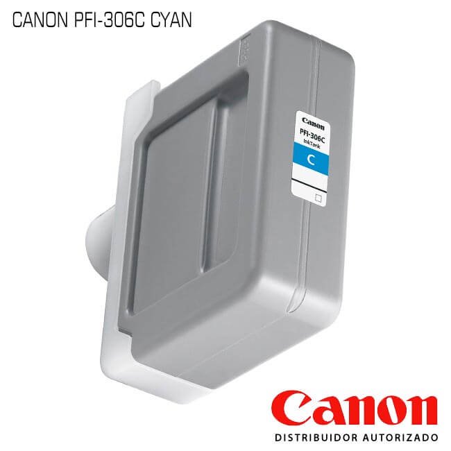 Cartucho de Tinta Canon PFI-306C Cyan