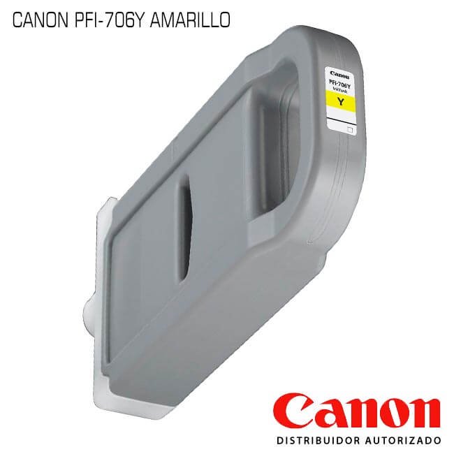 Cartucho de Tinta Canon PFI-706Y Yellow