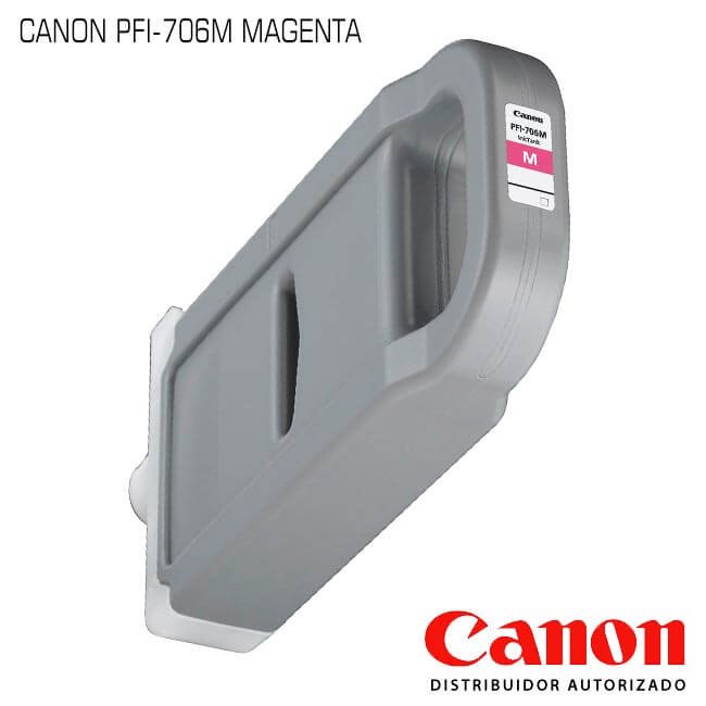 Cartucho de Tinta Canon PFI-706M Magenta