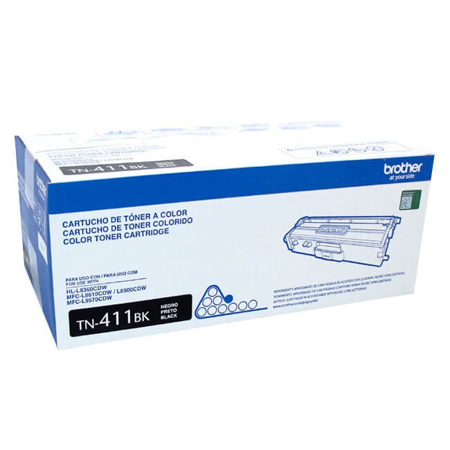 Toner Brother MFC-L8900CDW Negro TN-411BK Gran Precio