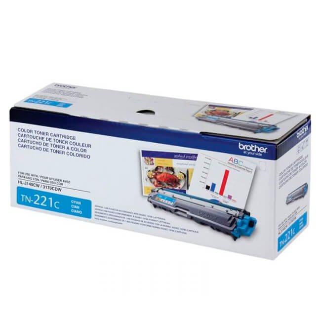 Toner Brother HL-3180CDW Cyan TN-221C Original