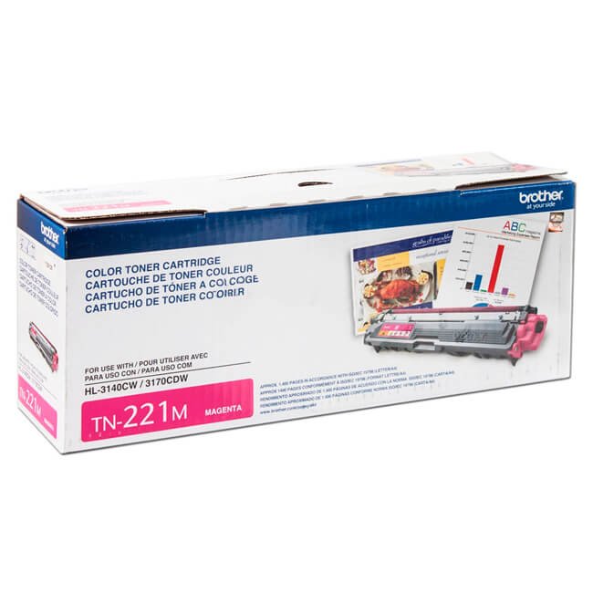 Toner Brother TN221M Magenta Al Mejor Precio Original