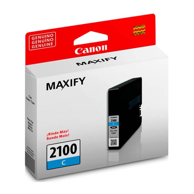 Cartucho de Tinta Canon PGI-2100C Cian Cartucho de Tinta Canon PGI-2100C Cian