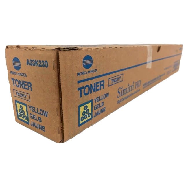 Tóner Konica Minolta TN-321Y original Yellow